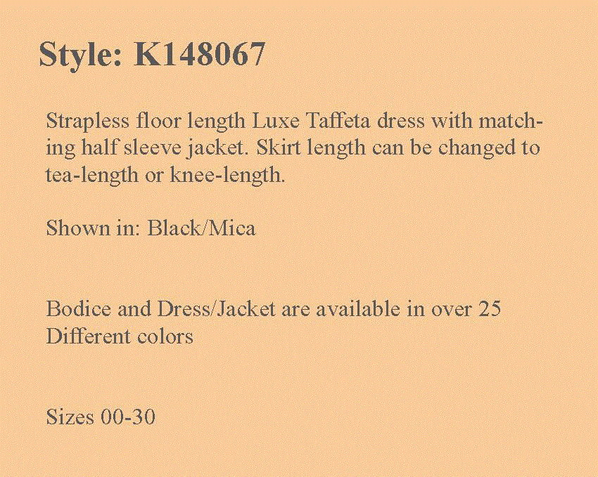 description of mothers gown