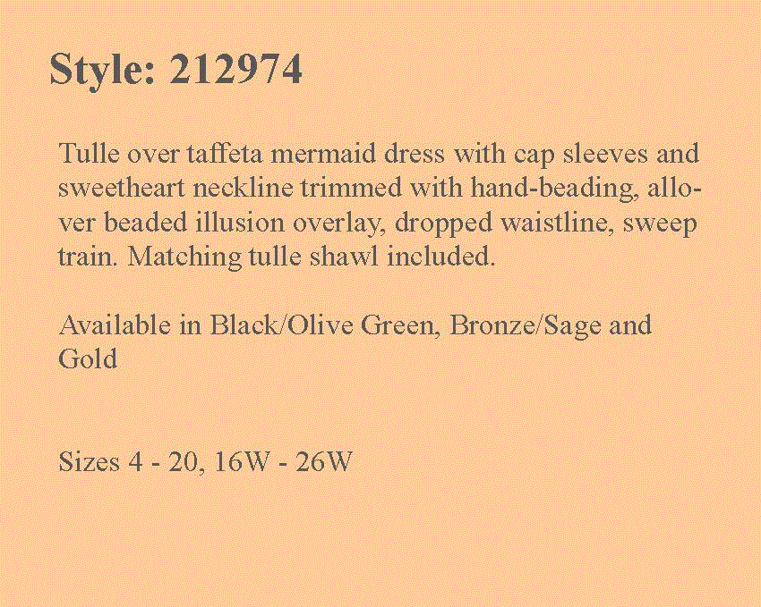 description of mothers gown