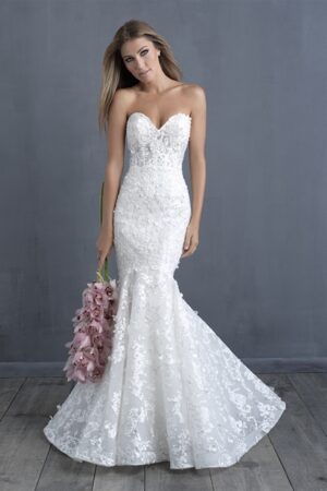Front view of C487 by Allure Couture