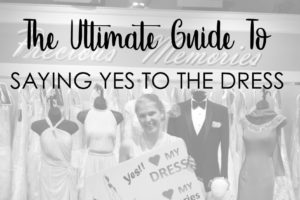 Saying Yes to Your Wedding Dress