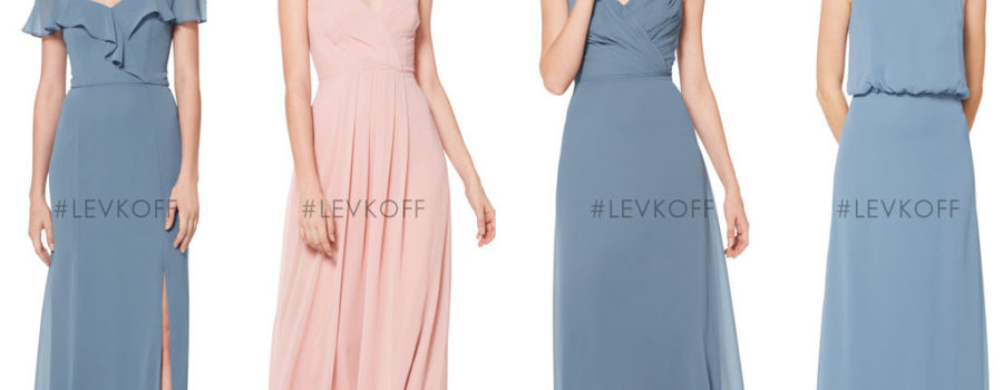 #levkoff bridesmaid dresses header