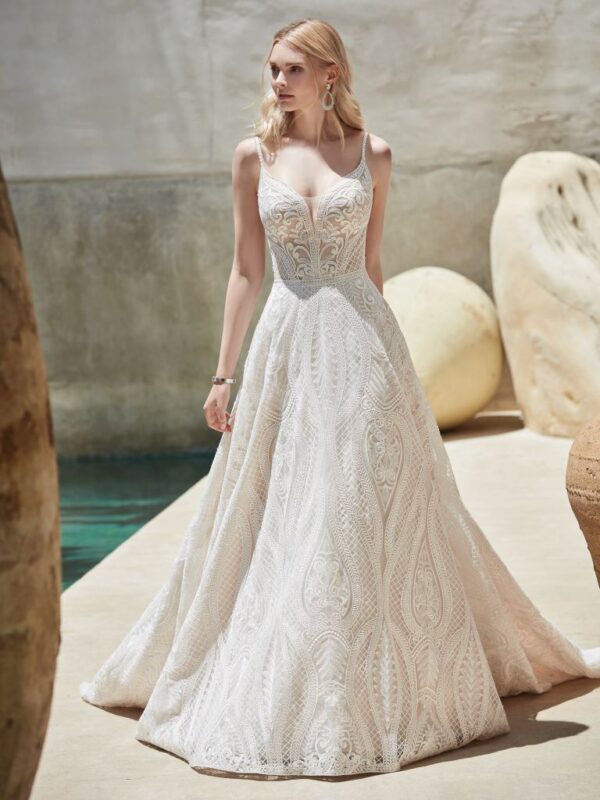 Sottero and Midgley Roxanne wedding dress front view