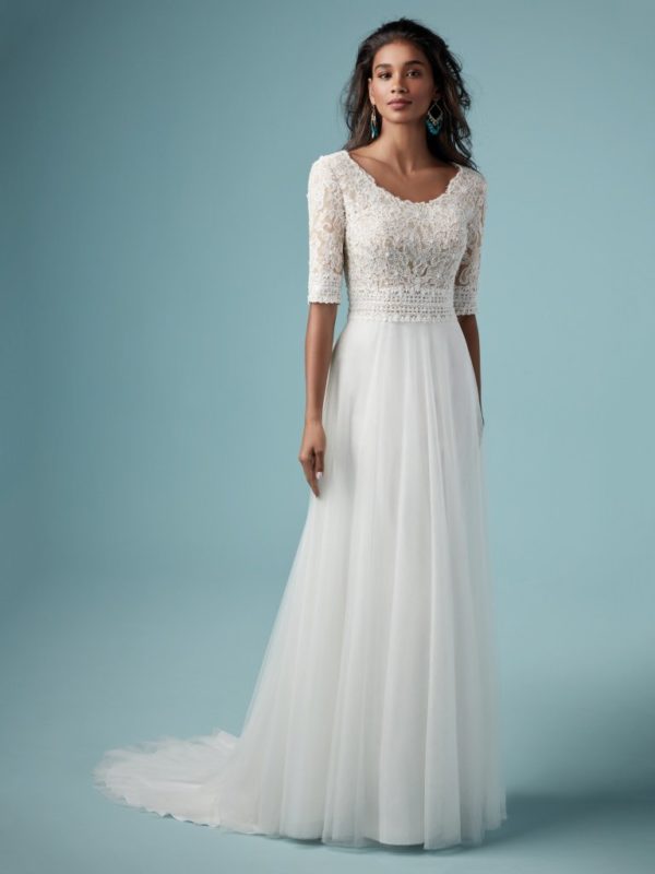 Monarch Leigh wedding dress by Maggie Sottero