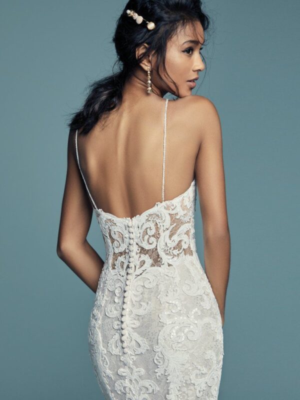 Tuscany Lynette by Maggie Sottero Wedding dress back view