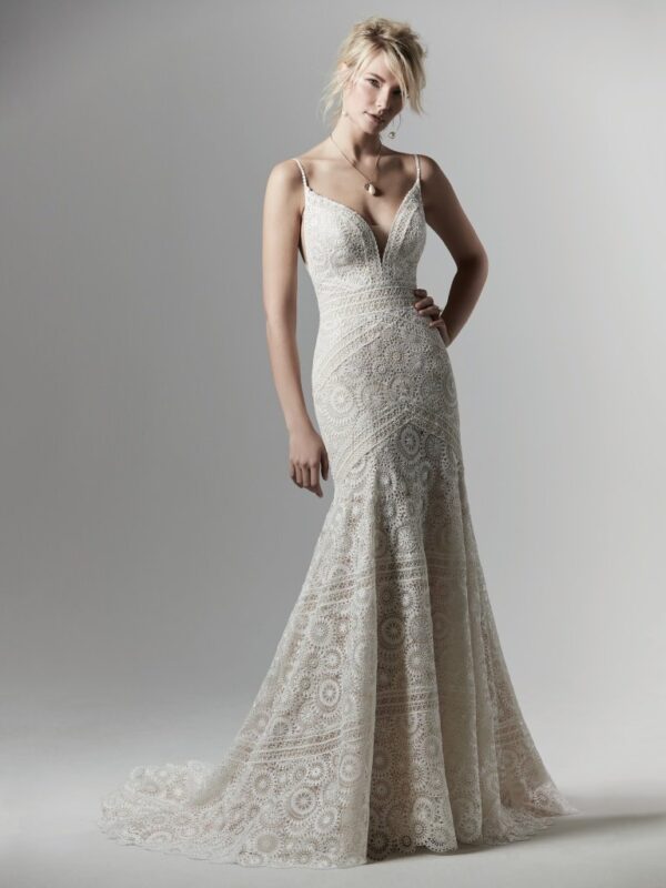 Fielding by sottero and Midgley wedding dress full view