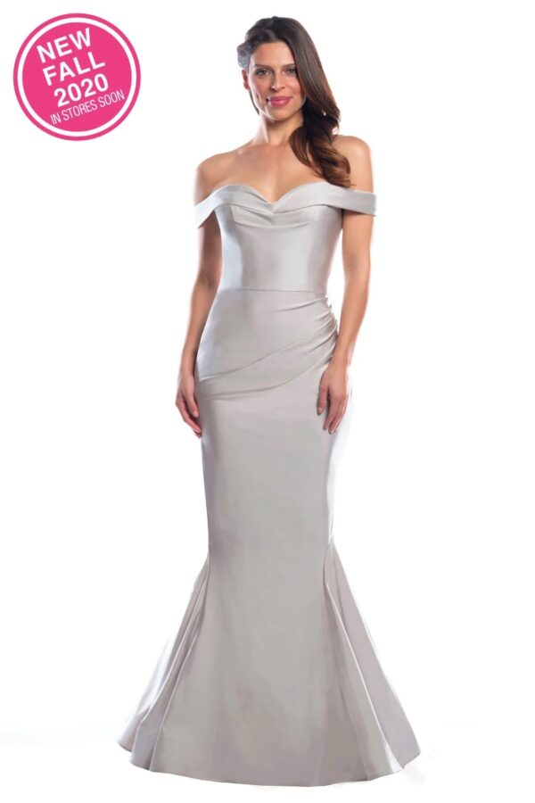 2059 bridesmaid dress by Bari Jay front view