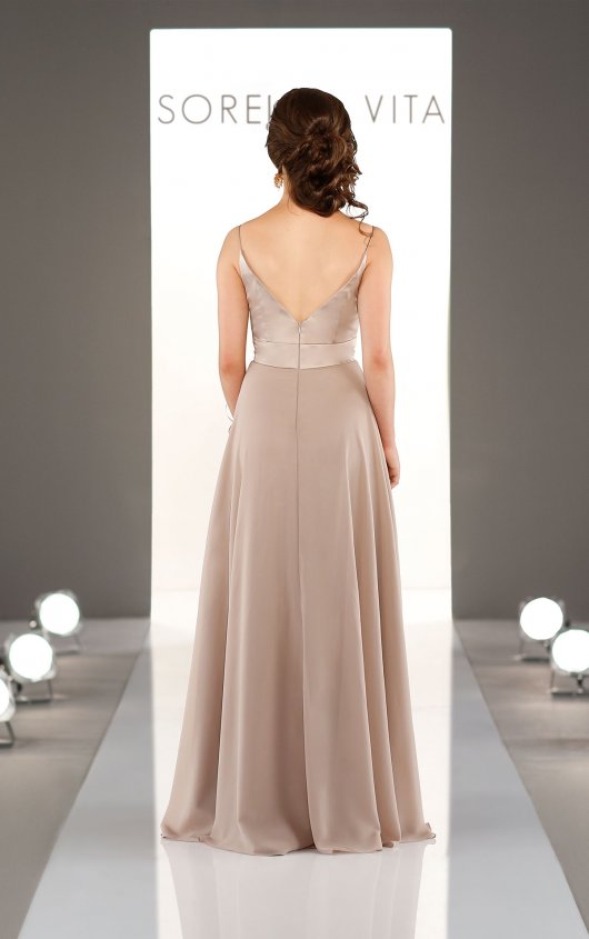 9088 SORELLA VITA BRIDESMAID DRESS BACK