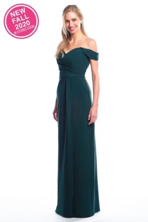 2077 bridesmaid dress by Bari Jay front view