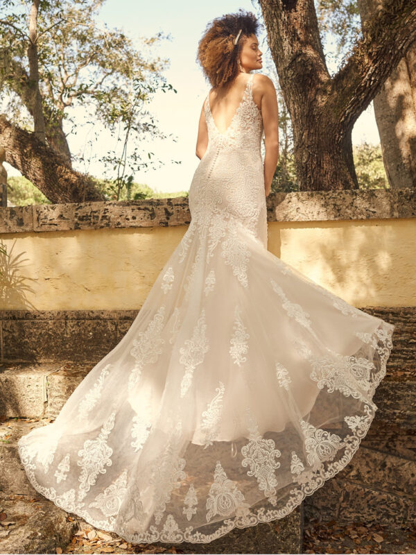 January By Maggie Sottero train