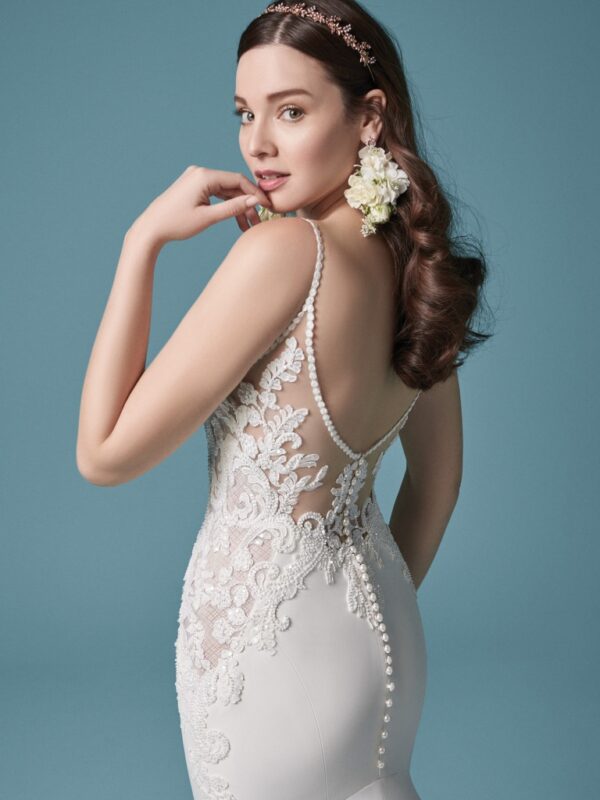 Nikki by Maggie Sottero back view