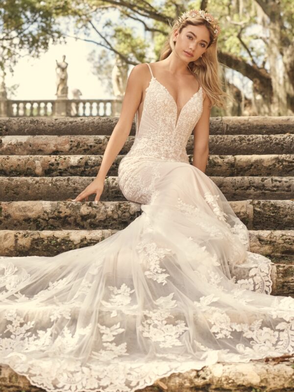 Fontaine by Maggie Sottero seated view