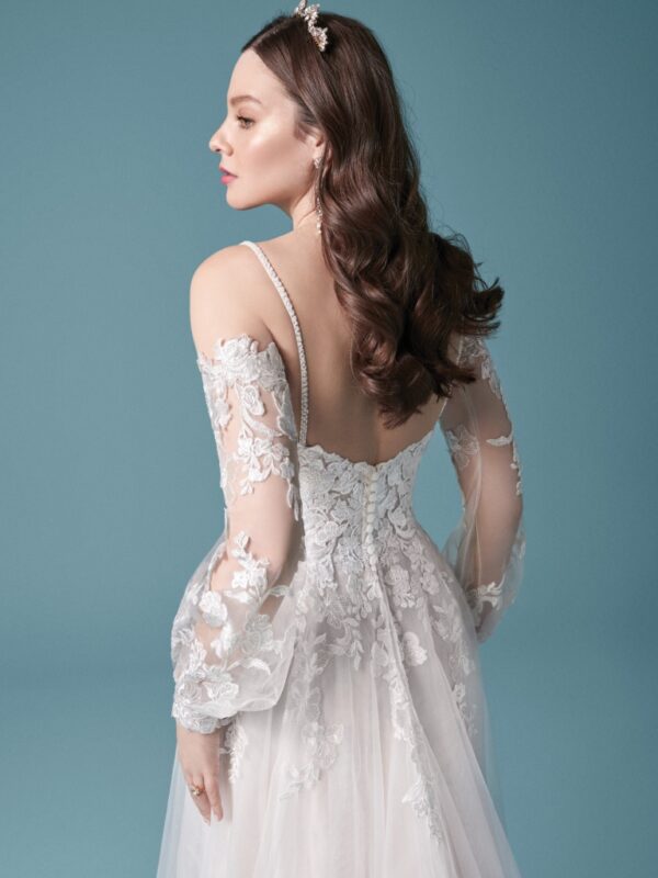 Stevie by Maggie Sottero back close-up