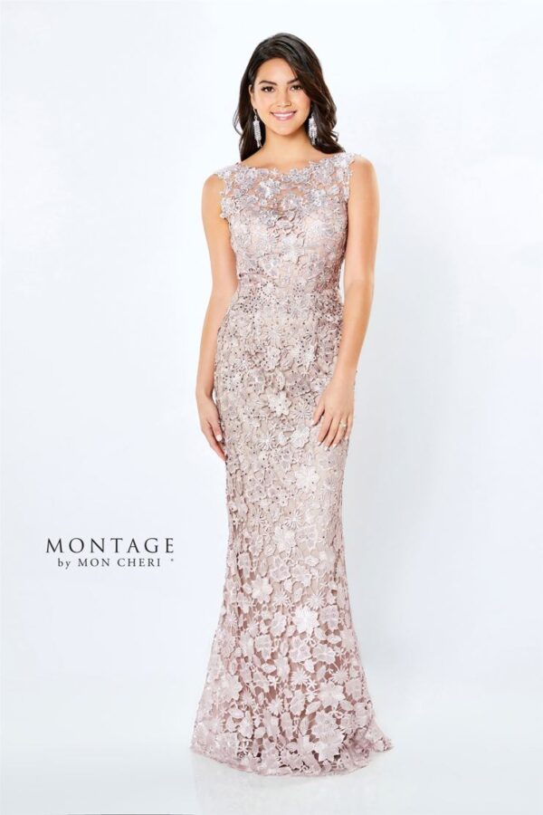 119958 Montage mother of the bride dresschampagne ombre