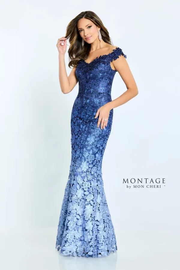 m507 montage mother of the bride dress front