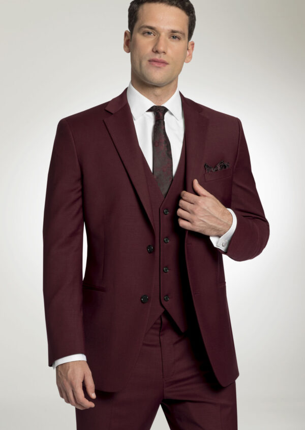 Bruno cranberry suit brunomalgi