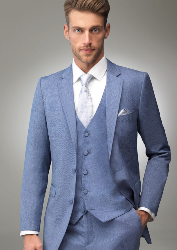 cornflower brunswick suit
