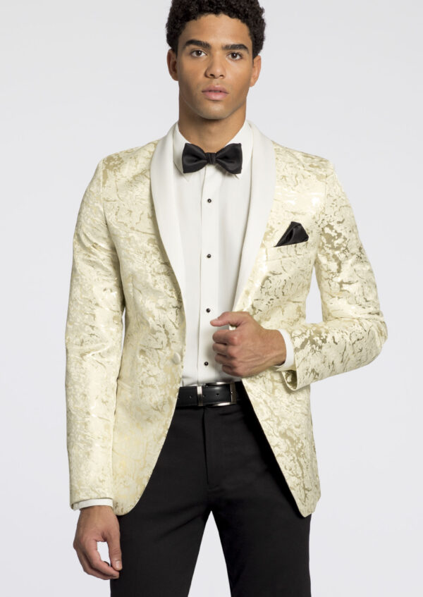 ivory patterned tux by mark of distinction