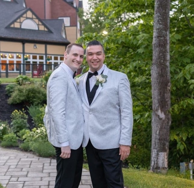 "We worked with Joyce and her team for our wedding and couldn't have had a more fantastic experience! Our wedding was delayed due to COVID-19 and we finally were able to celebrate in the way we had originally imagined! Joyce and her team went above and beyond to make us feel supported and wonderful! We had 2 grooms, 8 groomsmaids, 8 groomsmen, 3 father's of the grooms and 2 mother's of the grooms that all received attired from Precious Memories. Joyce and her team went above and beyond to make us look and feel special and fabulous! We cannot recommend Precious Memories enough to all future couples! You won't be disappointed."