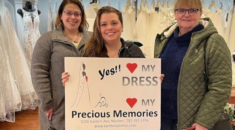 "I chose Precious Memories as my starting point for wedding dress shopping after a wonderful experience in 2019 purchasing a bridesmaids dress. I worked with Nerelyn and right from the beginning she was great. She understood my vision and helped me try on some of the most gorgeous dresses. When I wasn't feeling I had found "the one", she helped me go in a different direction, to a style I never thought I could pull off. I instantly fell in love with the dress she brought me, and so did my sister and mother. Nerelyn nailed it. We tried a few others after, but we all knew which one I was going home with. She stayed right on my budget (even on the low side!) and I truly feel like I got the best dress I could have. She made the whole experience a breeze. It can be daunting as a "bigger" woman, but she always made me feel confident and knew exactly what I'd love. I'm taking my bridesmaids there for their dresses, as well. I'd give them 1000 stars. Edit from 5/6/23: I took my bridesmaids for their dresses on 4/22 and my mother for her dress today and both times we found exactly what we were all looking for. My mother is super self conscious and Danielle helped her find a dress she was so comfortable in, she said yes to it right away. She had tried on a few before and was feeling down, but Danielle found the perfect dress my mom envisioned. All of us are wearing Precious Memories in my wedding and I couldn’t be happier!"