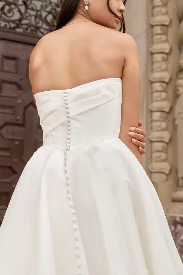 Essense of Australia Wedding Dress D3941Close up Back