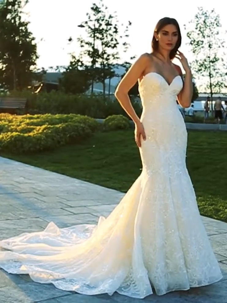 sky 128 by eddy k wedding dress