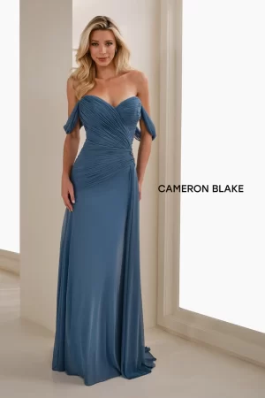 cb904 cameron blake mother of the bride dress full view in wedgewood blue