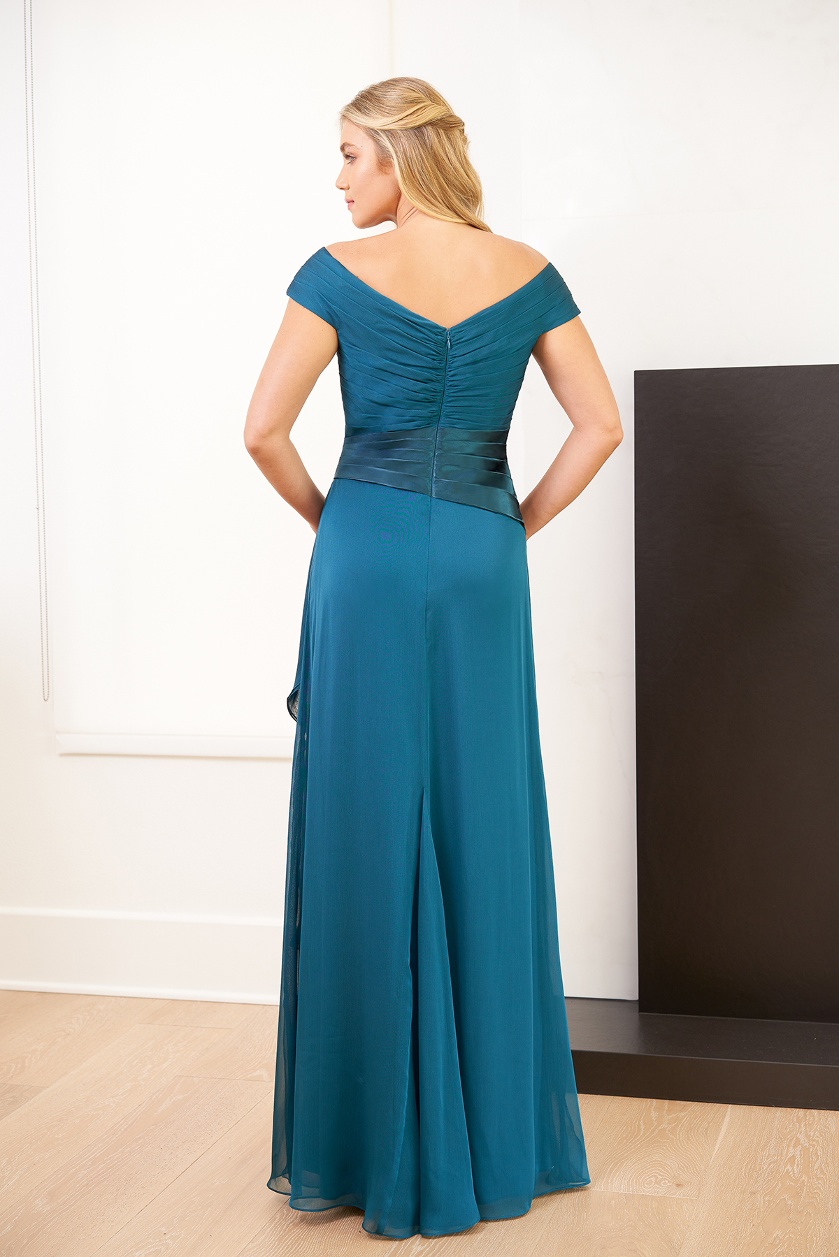 J1161 by Jade Mother of the Bride Dress back view