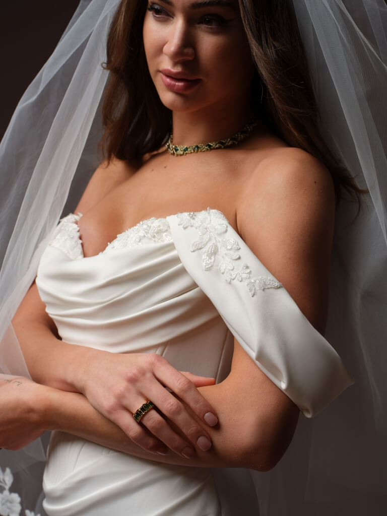 Justina by Maggie Sottero Wedding Gown Front Zoom