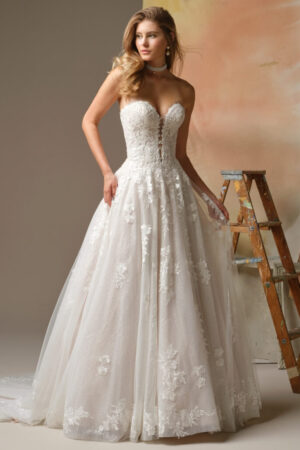 Jennifer by Maggie Sottero Wedding Dress Full View