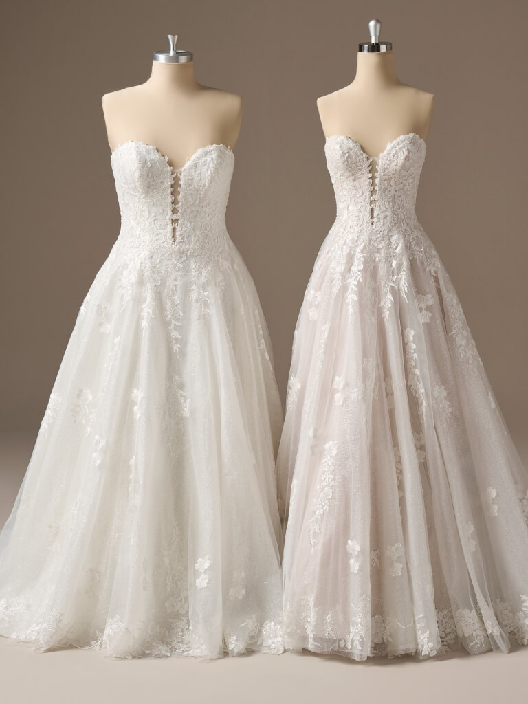 Jennifer by Maggie Sottero Wedding Dress olor Options Full View