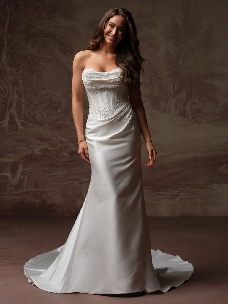 Melissa Royal by Maggie Sottero Wedding Gown Front Portrait