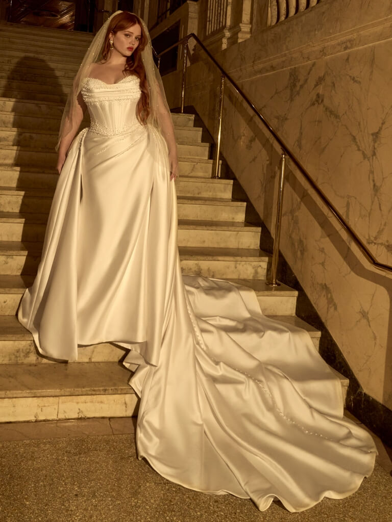 Melissa Royal by Maggie Sottero Wedding Gown Zoom Out Portrait
