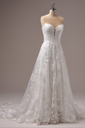 Natalie by Maggie Sottero Wedding Gown Front Portrait on Manequin