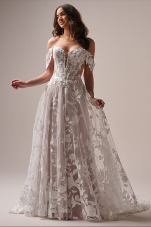 Natalie by Maggie Sottero Wedding Gown Front Portrait
