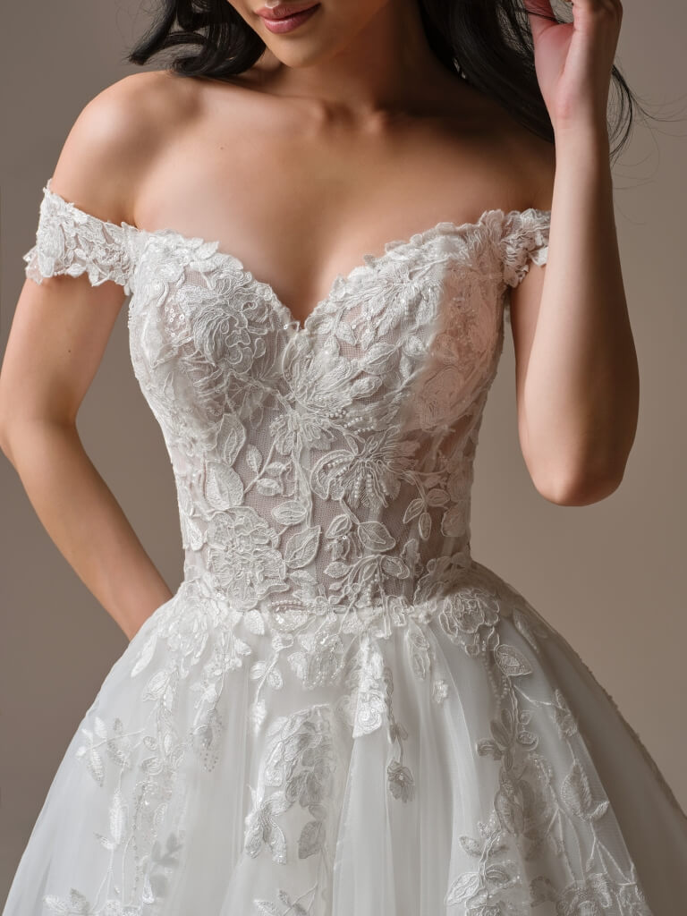 Verina by Maggie Sottero Wedding Gown Front Zoom