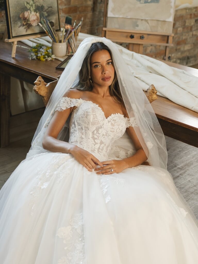 Verina by Maggie Sottero Wedding Gown Front Zoom