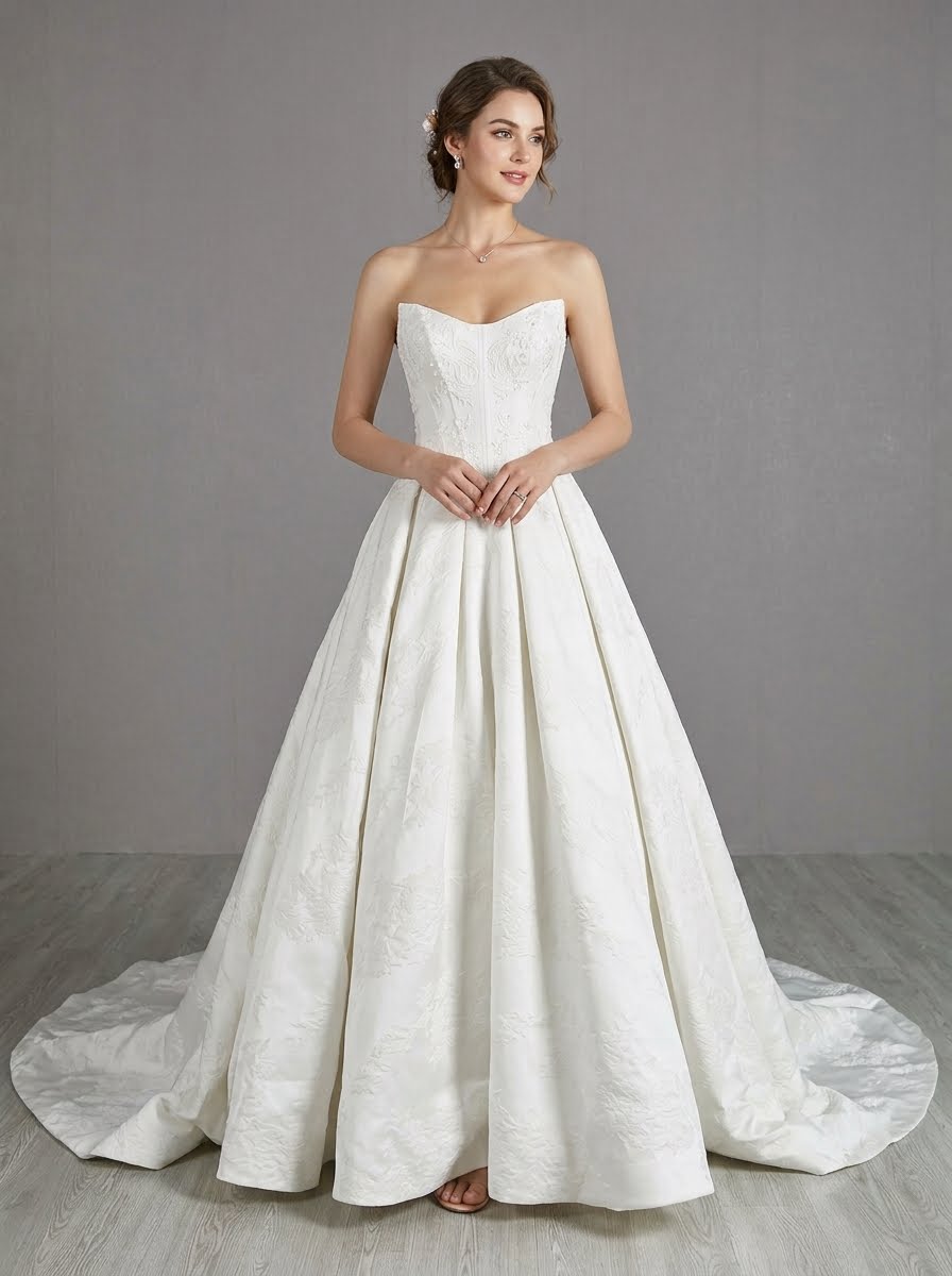 Olivia wedding dress from the KC Couture collection at Precious Memories, Malden